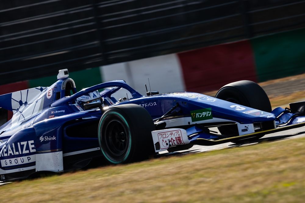 Browning is dovetailing his Williams reserve duties with a drive in Japan's Super Formula series. The 24-year-old currently sits eighth in the standings after four races, with a brace of fourth-place finishes