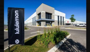 lululemon brampton logistics canada