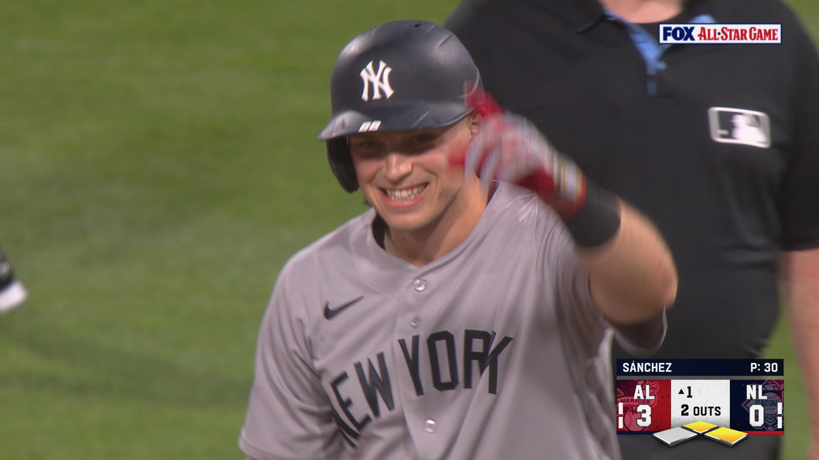 Cody Bellinger & Ben Rice drive in three runs for AL to take early lead over NL