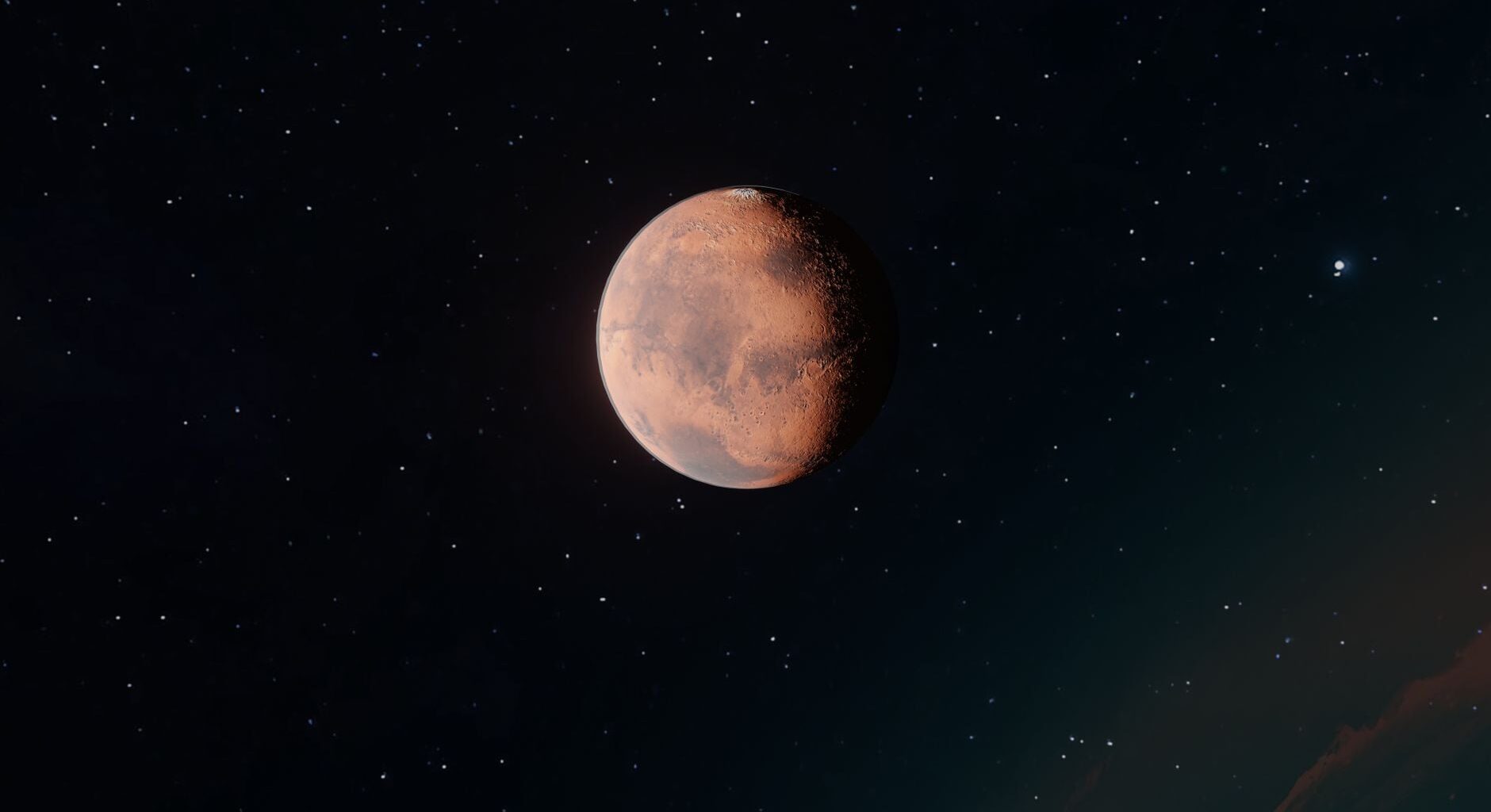 Mars once had a magnetic field strong enough to deflect solar wind, just as Earth's does now — when it collapsed, the planet lost its atmosphere and its oceans within a geologically brief period, transforming from a world that may have held life into the frozen desert it is today