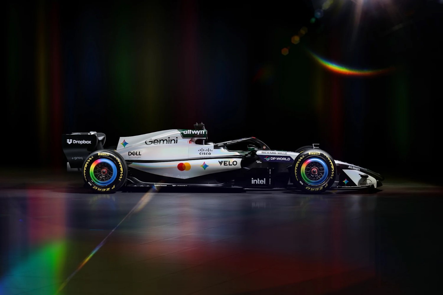 McLaren Launches Google Gemini AI Livery For British GP. Image supplied by McLaren Racing