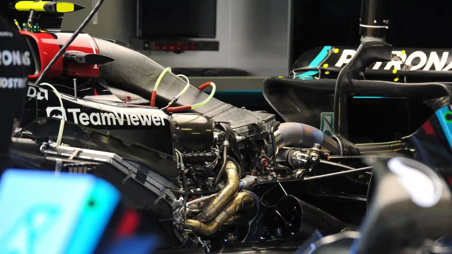 Mercedes Engine Bay