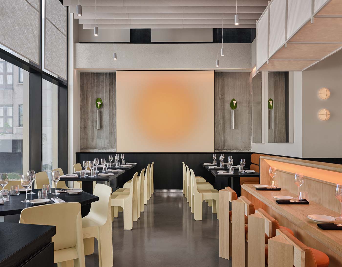 minnibar Montreal, Downtown Pizza and Pasta Restaurant by Ivy Studio