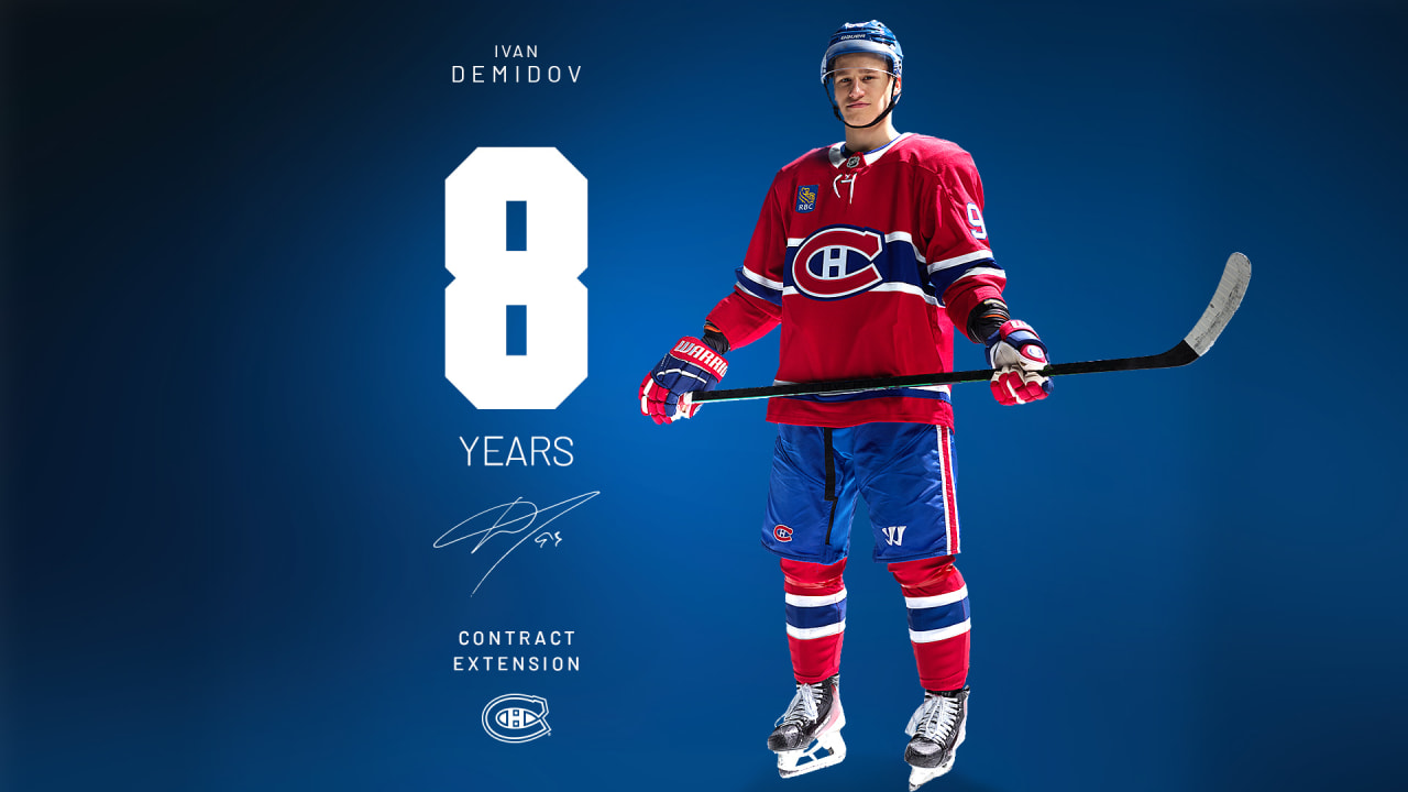 Eight-year contract extension for Ivan Demidov