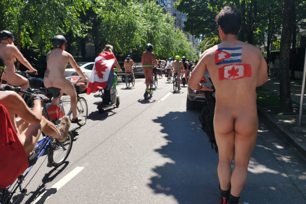 naked bike ride