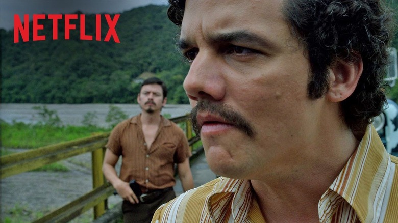 Wagner Moura from Netflix's Narcos