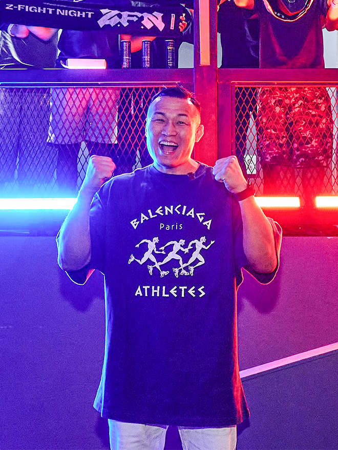 CEO of "Korean Zombie" Jung Chan-sung is taking a photo to commemorate Z-Fight Night Origin 04 with the promotion of the world-famous beverage company "Monster Energy" at Sports Motive in Gangnam-gu, Seoul, in June 2026. ZFN will be broadcast live globally excluding Latin America with 'UFC Fight Pass'. Photo = MCPECC