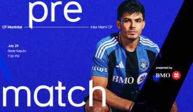 Le CF Montréal hosts Inter Miami CF on Saturday at Stade Saputo