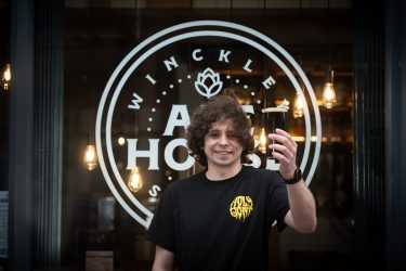 Jonny Yates at the Winckley Street Ale House in Preston. Credit: Iconic