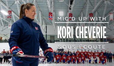 Mic'd up: Kori Cheverie | Montréal Canadiens