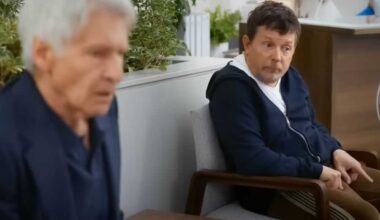 Shrinking Season 3, Harrison Ford, Michael J Fox, Michael J Fox Shrinking, Apple TV, Parkinson's, pop culture, Jason Segel
