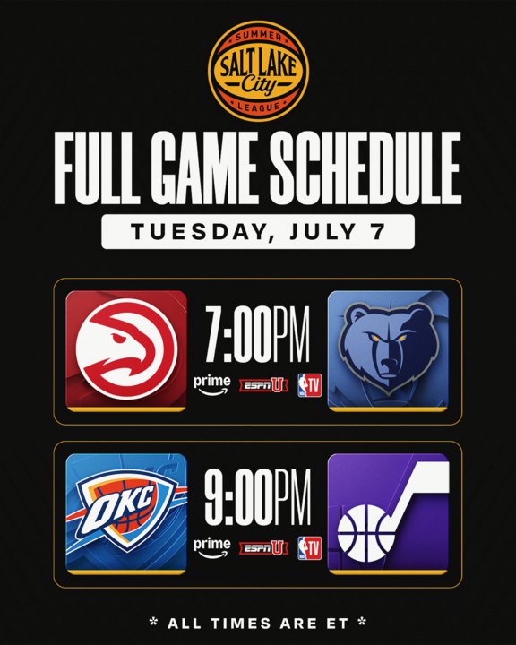 Tonight's schedule
