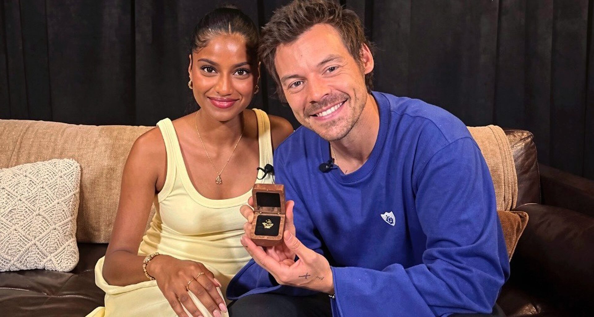 Harry Styles receives prestigious Blue Peter Gold Badge in recognition of his musical career following record-breaking Wembley run - “This might be my proudest achievement” - BBC