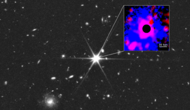 X-ray spacecraft detects the 36-million-degree 'breath' of an ancient black hole