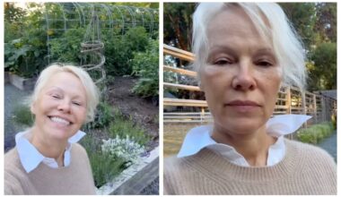 Pamela Anderson shows off epic garden at BC home in video