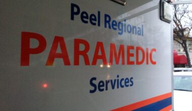 A Peel Regional Paramedic Services vehicle. CITYNEWS/Bert Dandy