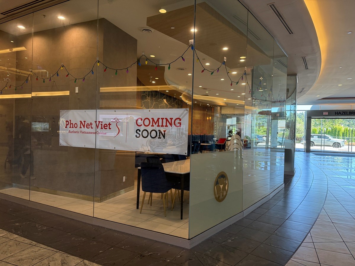 New pho spot coming to Richmond's Aberdeen Centre