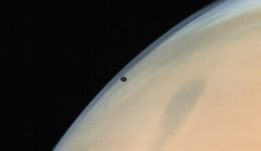 Little moons, megarocket, tiny CubeSat