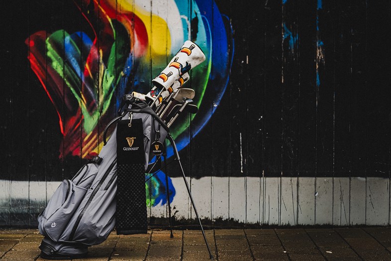 PRG Golf have launched an official Guinness collection of accessories.