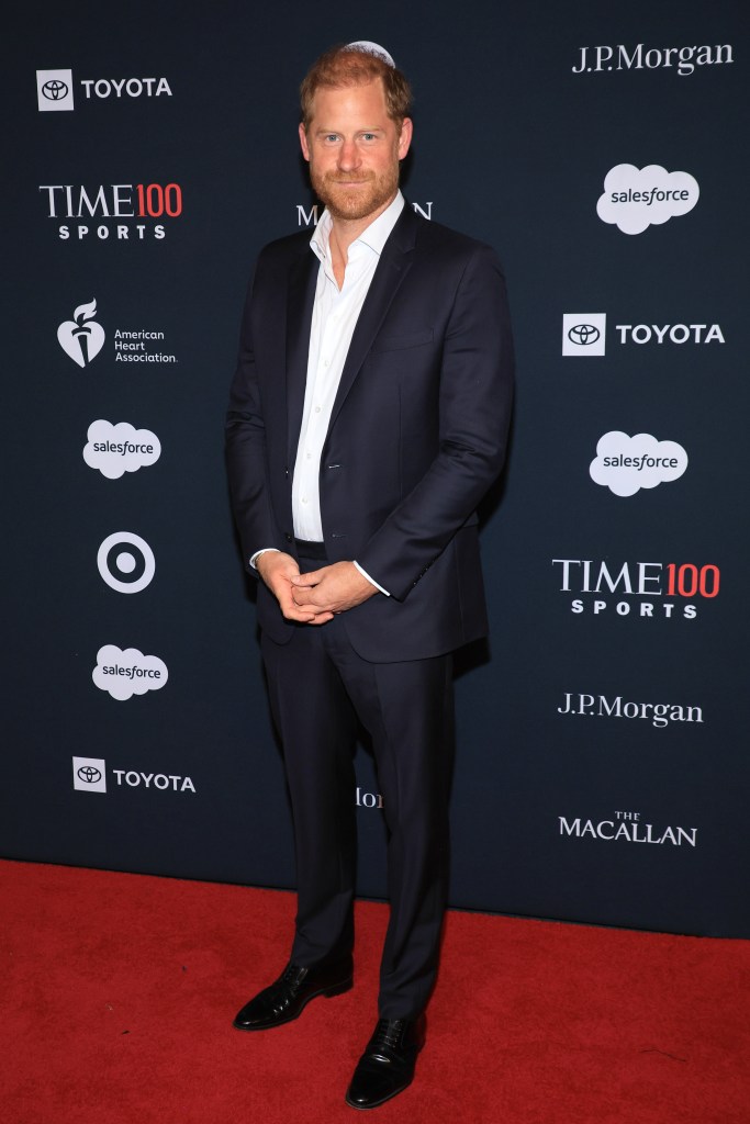Prince Harry at the TIME100 Sports Gala
