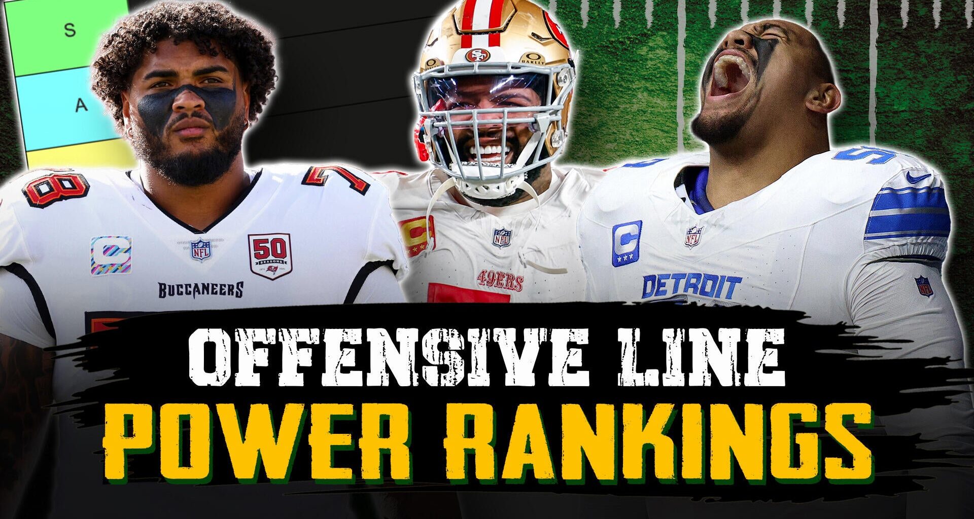 Pushing The Pile - Ranking Every NFL Offensive Line Ahead Of The 2026 Season Stream of National Football League