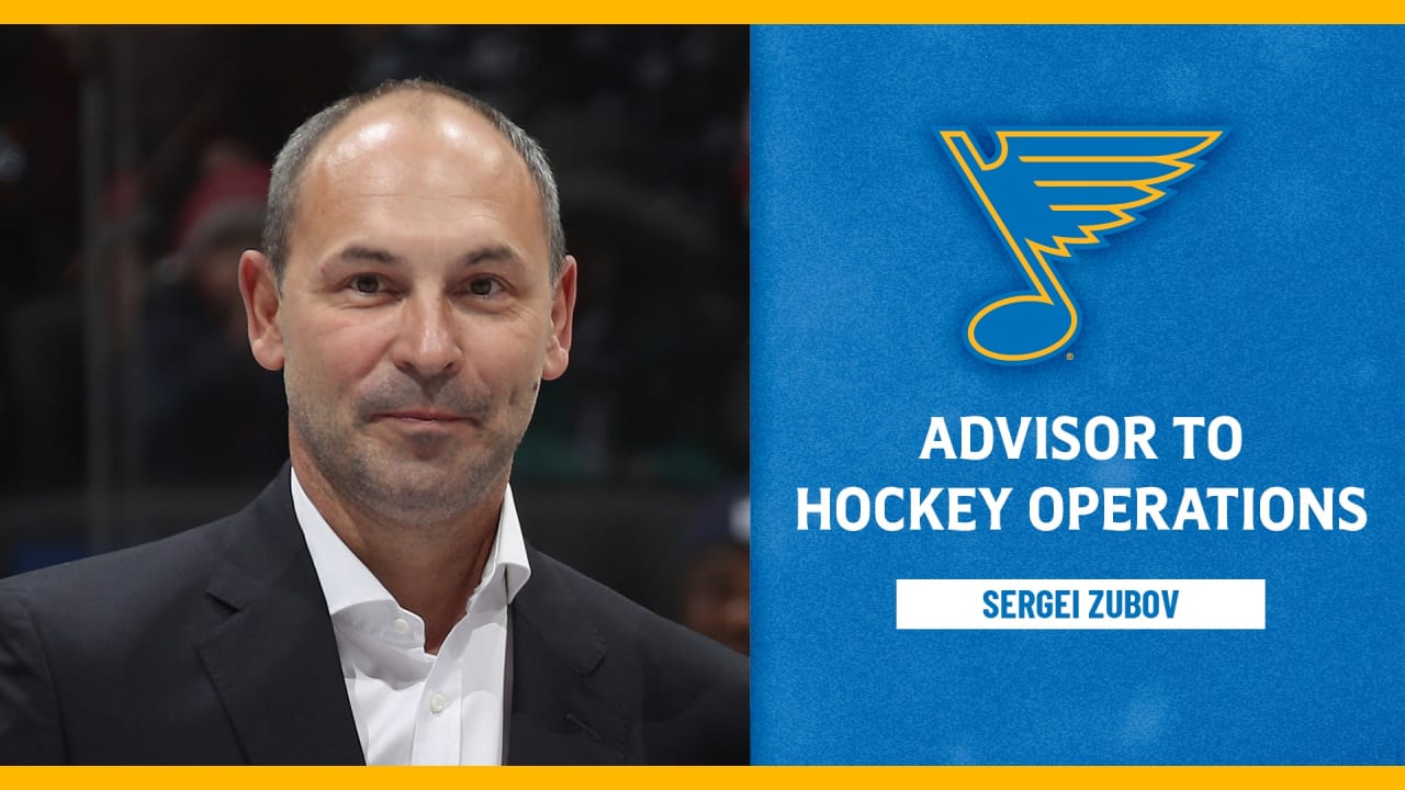 Zubov joins Blues as advisor to hockey operations