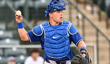 Dodgers' Dalton Rushing to catch Shohei Ohtani's start Friday