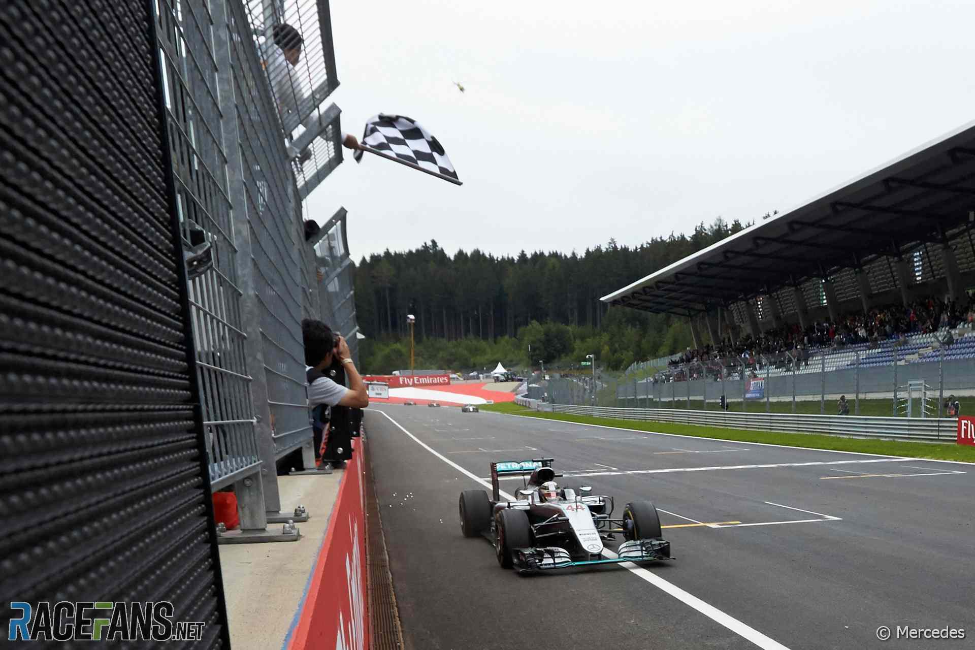 Lewis Hamilton, Mercedes, Red Bull Ring, 2016
