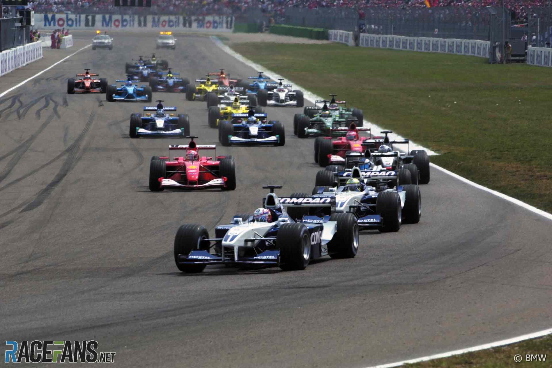 Start, Hockenheimring, 2001