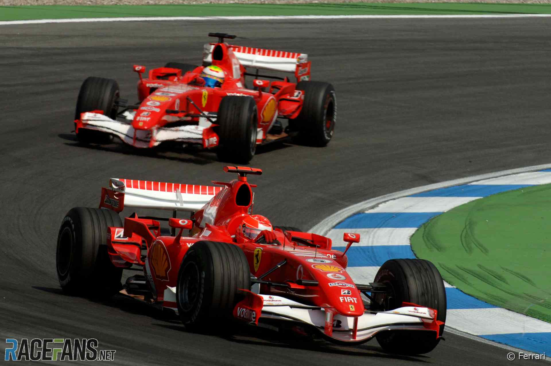 Michael Schumacher, Ferrari, Hockenheimring, 2006