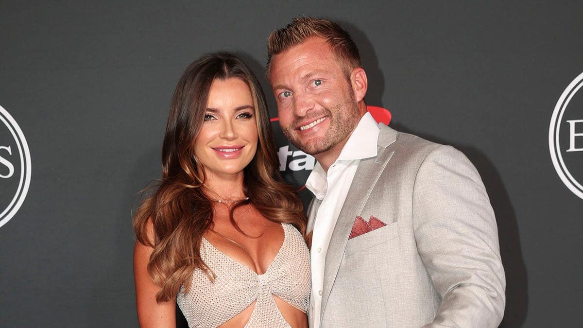 Veronika Khomyn and Sean McVay at The 2022 ESPYS