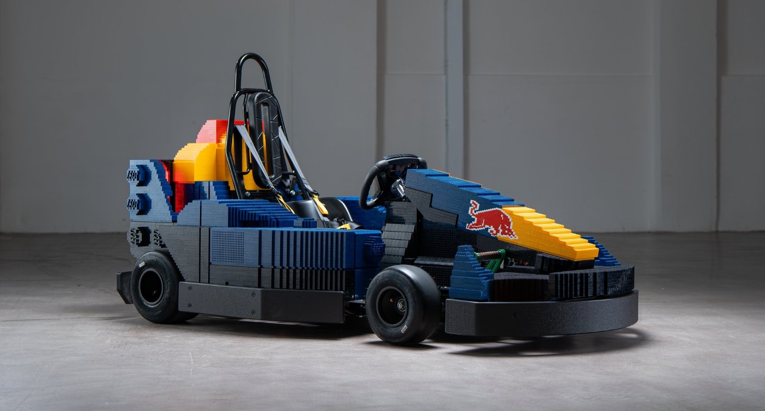 Red Bull Lego Car