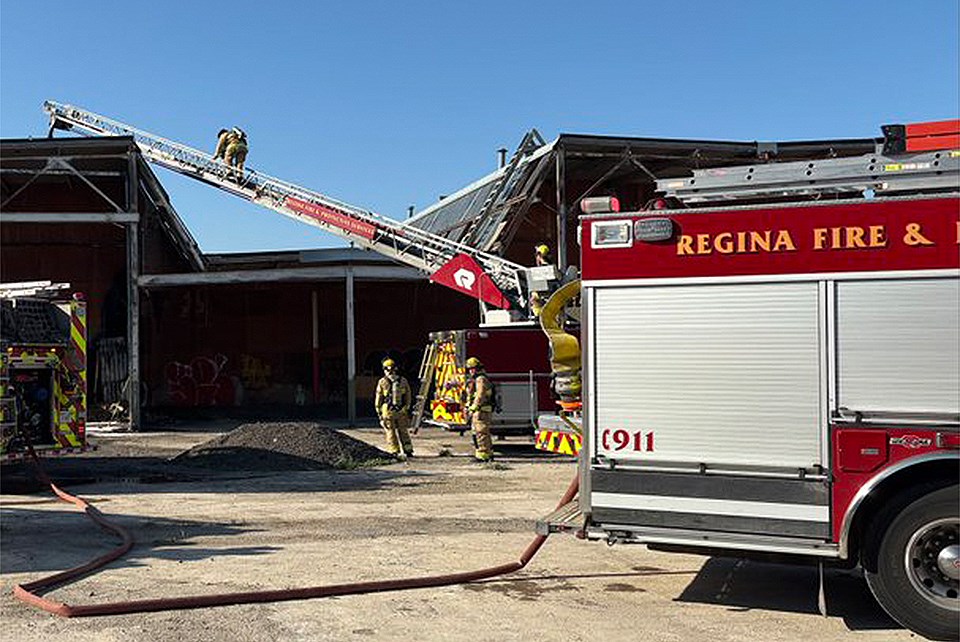 RFPS responds to fire on Winnipeg Street | 620 CKRM - The Voice of Saskatchewan