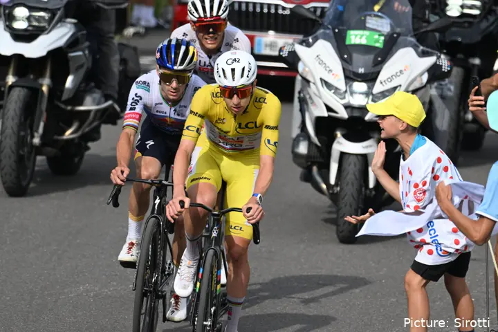Remco Evenepoel's climbing performances have put him on the provisional Tour de France podium