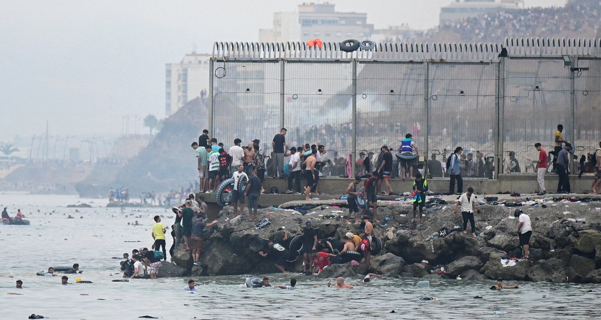 Spain’s PM visits Ceuta after 34 migrants die breaching border from Morocco | Migration News