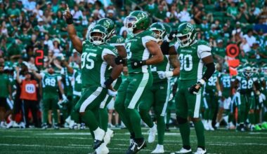 Roughriders defence puts together best 2026 CFL showing in win over Tiger-Cats | 620 CKRM - The Voice of Saskatchewan