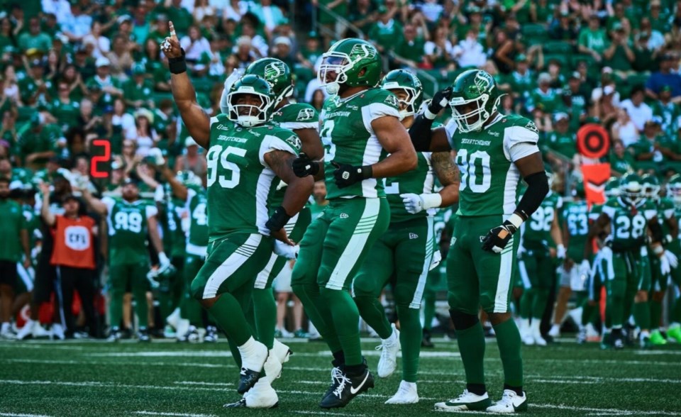 Roughriders defence puts together best 2026 CFL showing in win over Tiger-Cats | 620 CKRM - The Voice of Saskatchewan