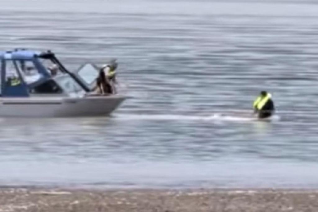 Swift rescue on Fraser River by Chilliwack RCMP members