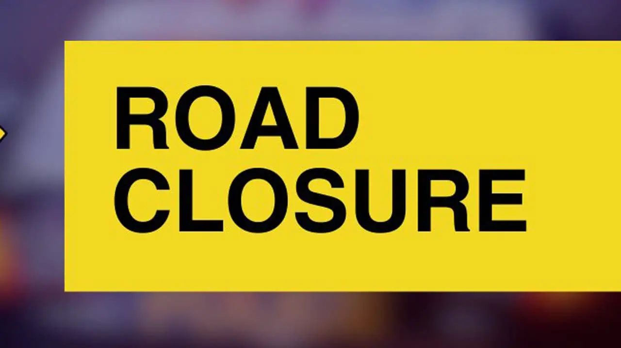 road closed hydro pole crash brampton