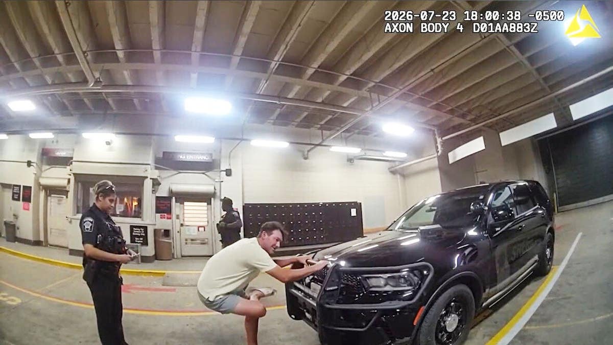 Tony Romo arrest footage.