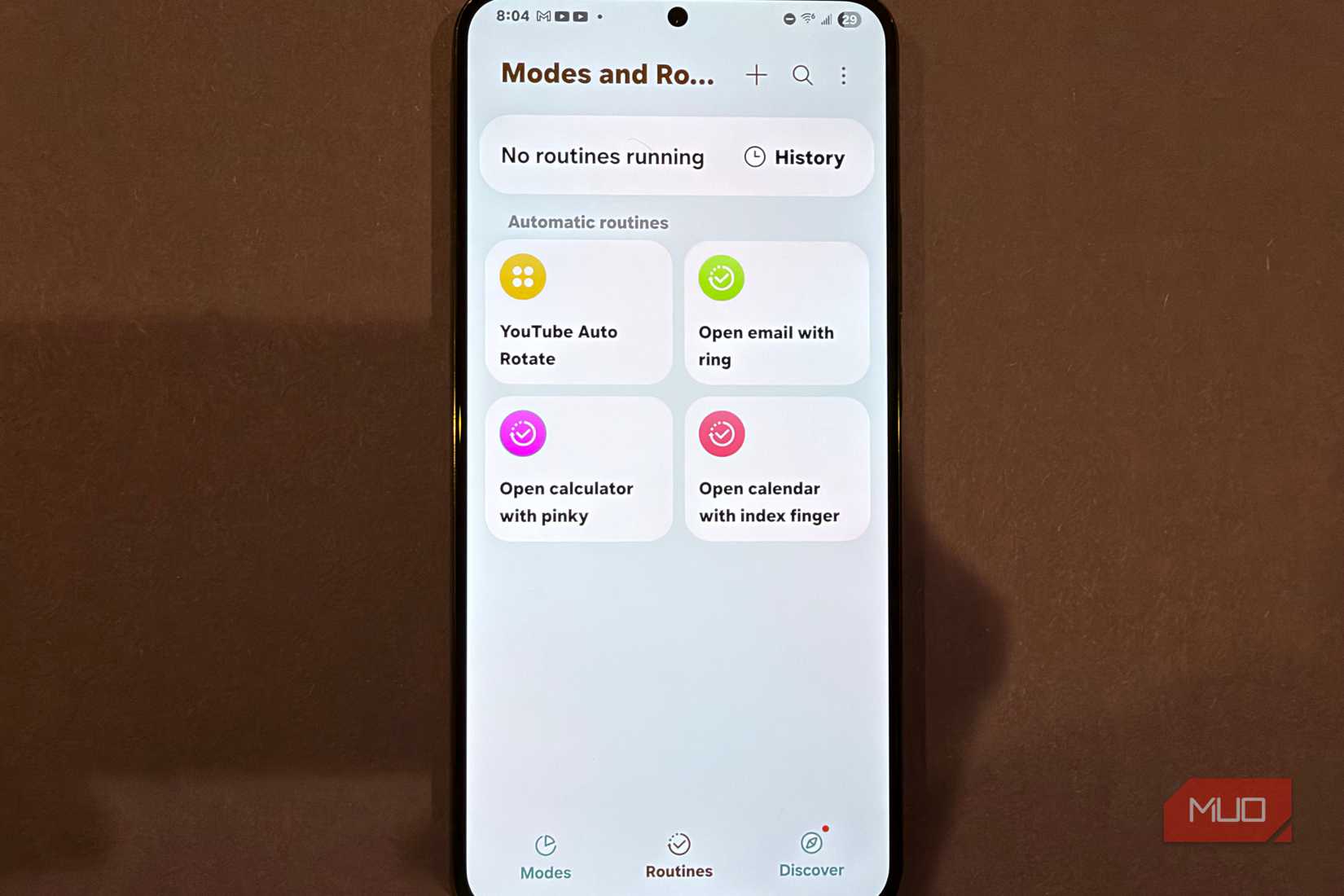 samsung routines