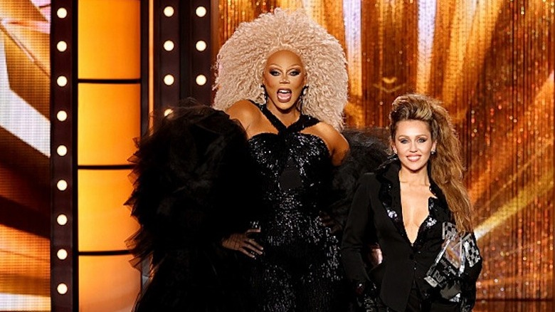 RuPaul and Miley Cyrus