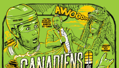 “Ghoulish” Gary Pullin creates exclusive Canadiens poster