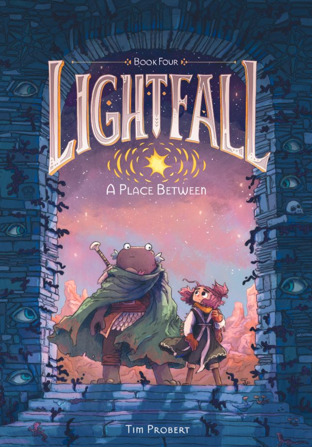 Lightfall cover art by Tim Probert