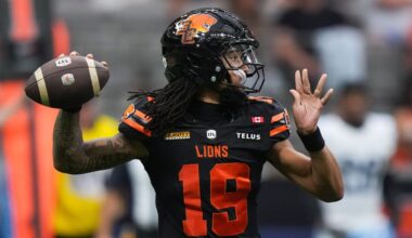 Lions, Blue Bombers both could be missing starting QBs for Thursday game