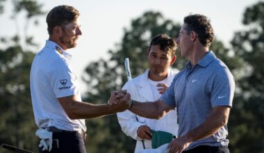 Cumulative 2026 major leaderboard highlights Sam Burns, Rory McIlroy, Scottie Scheffler