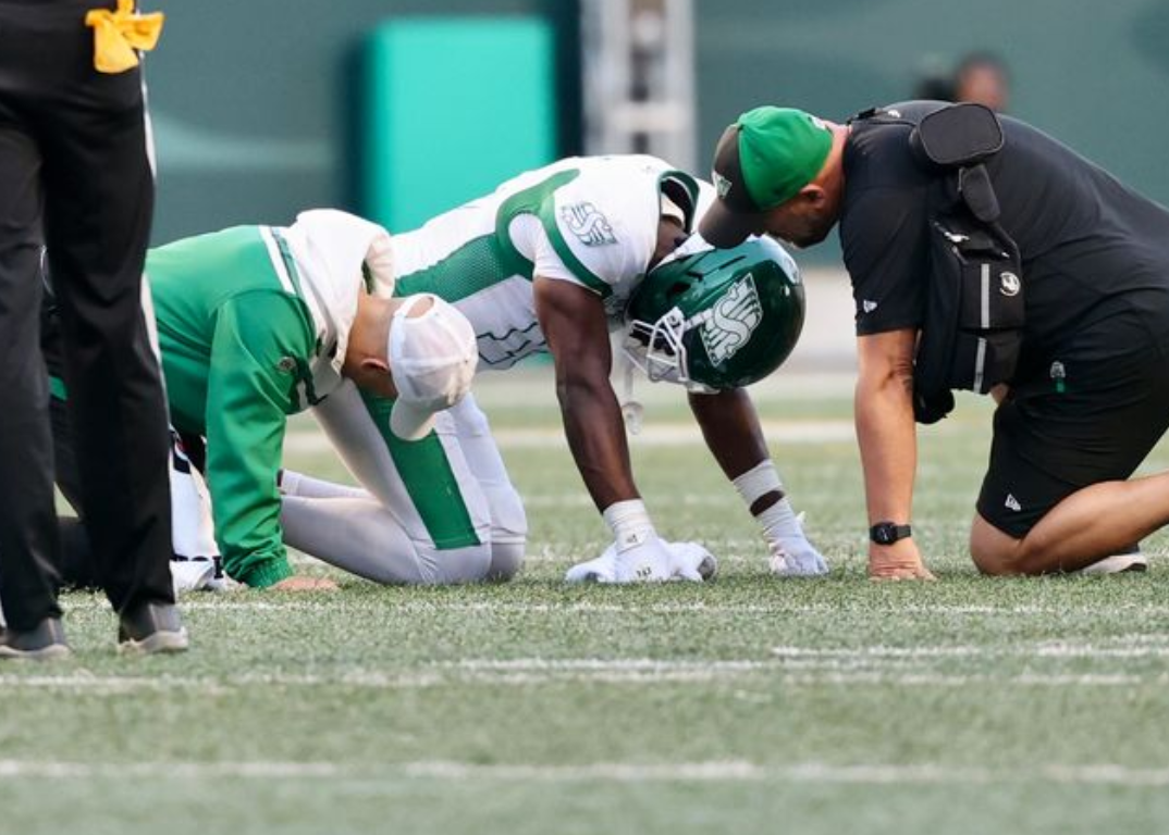 Saskatchewan Roughriders leave door open for Samuel Emilus, Kian Schaffer-Baker to play against Ottawa