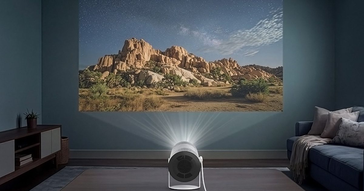 Samsung's Freestyle+ AI Smart Projector turns any wall into your next movie screen