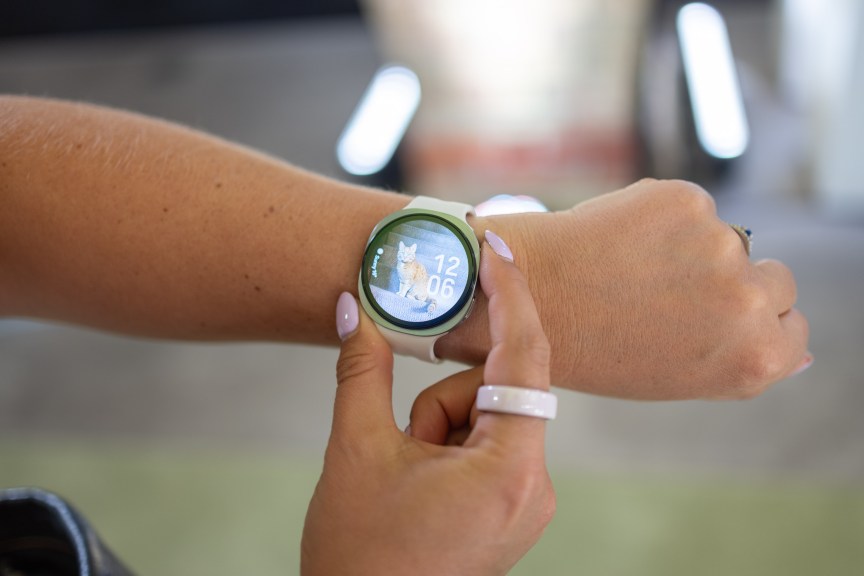 Galaxy Watch 9 worn on a wrist