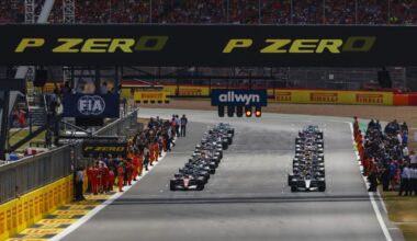 Kimi Antonelli drives his F1 car during the 2026 Miami Grand Prix.